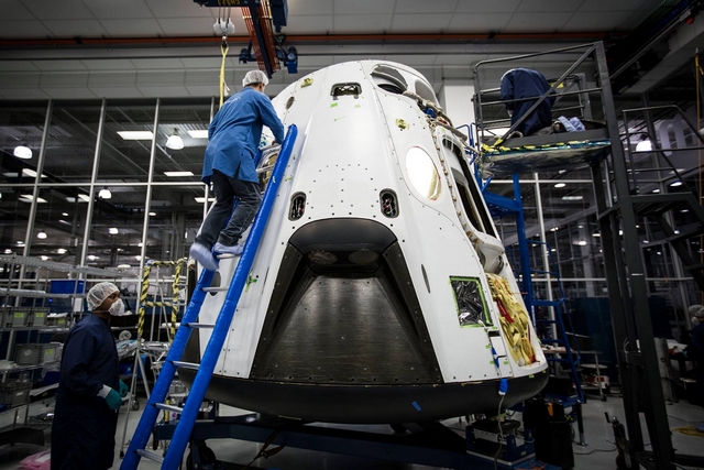 Nächste Generation: Crew DRAGON mit Crew Raumschiff. (Foto: SpaceX)
