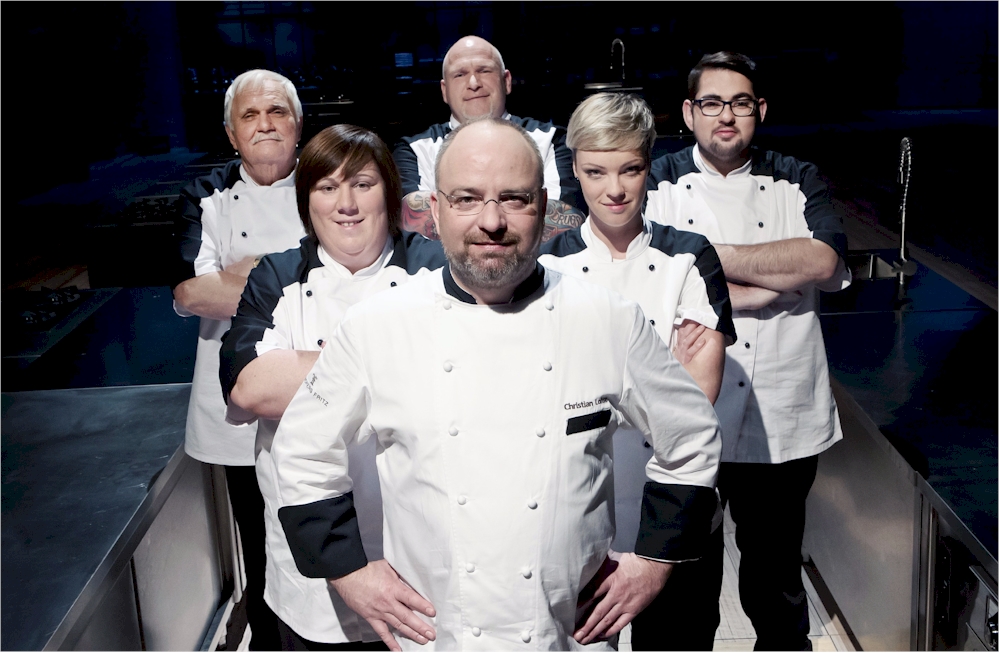 Ein Profi-Team sorgt für erlesene Köstlichkeiten. (Foto: VOX / Andreas Friese)