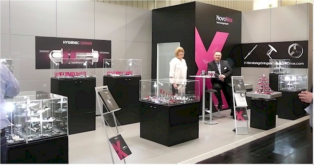 Auf den ÖOUNGES 2017 in Stuttgart stellt NovoNox revolutionäre Verbindungstechnik vor.  (Foto: NovoNox)