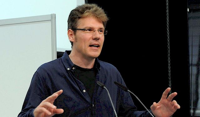 Stefan Körner, Bundesvorsitzender der Piratenpartei Deutschland (Foto: Joachim S. Müller)